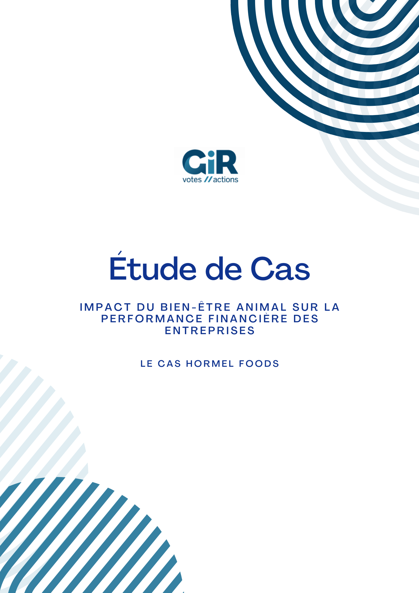 Etude de cas hormel foods